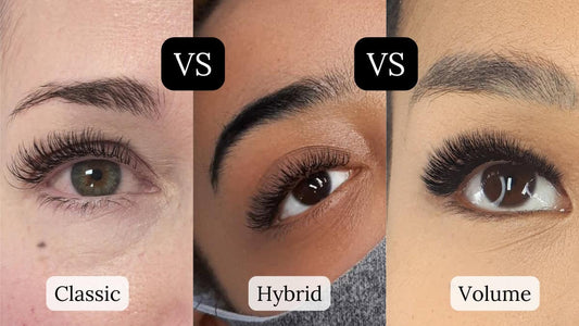 Classic, Hybrid, Volume Eyelash Extension Service (Deposit Only)